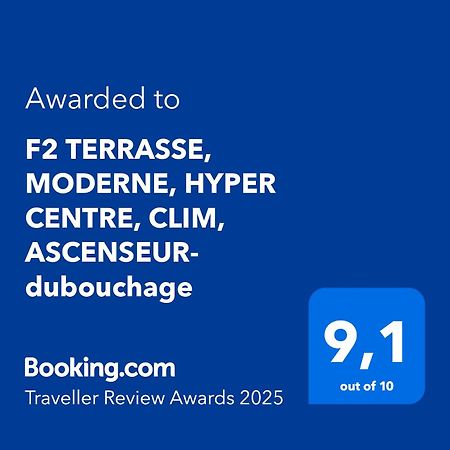 Apartamento F2 Terrasse, Moderne, Hyper Centre, Clim, Ascenseur- Dubouchage Niza Exterior foto