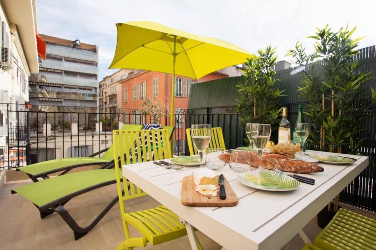 Apartamento F2 Terrasse, Moderne, Hyper Centre, Clim, Ascenseur- Dubouchage Niza Exterior foto